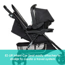 Load image into gallery viewer, EZ Ride Travel System with EZ-Lift™ Infant Car Seat in Desert Tan (Walmart Exclusive)