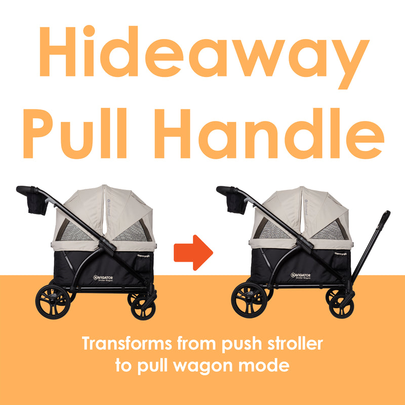 Navigator® 2-in-1 Stroller Wagon - Desert Tan (Walmart Exclusive)