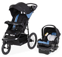 Baby Trend Expedition Zero Flat Jogger Travel System with LED Lights