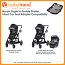 Load image into gallery viewer, Baby Trend Morph Infant Car Seat Adapter for Morph stroller compatibility